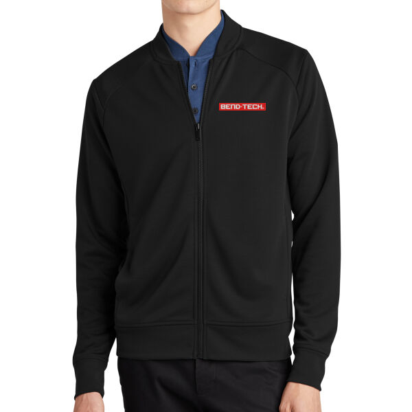 Mercer+Mettle Double-Knit Bomber - Embroidered Logo Thumbnail